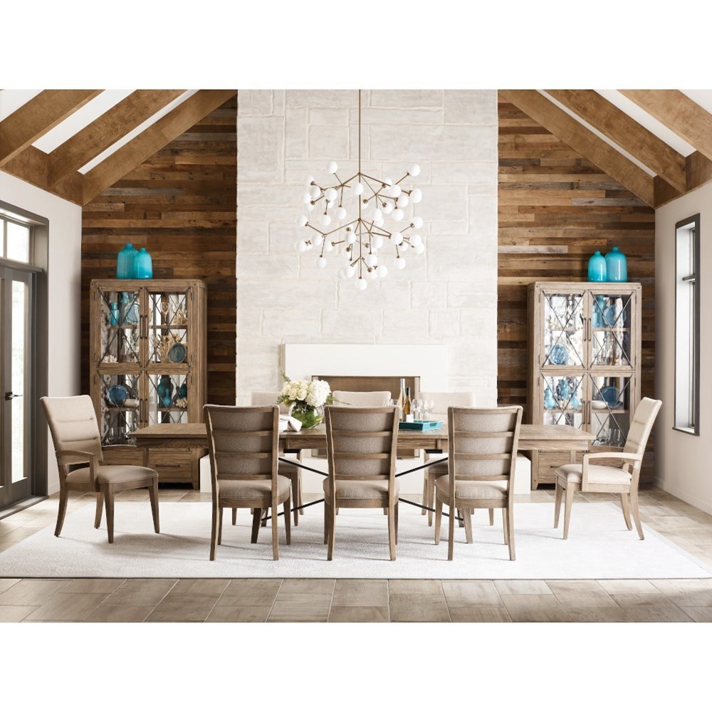 Kincaid Furniture Modern Forge 944 622 Emory Upholstered Solid Wood 